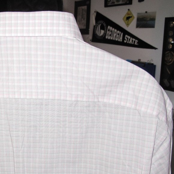 Sized 18 - 34/35 - 2XL Calvin Klein Steel Dress Shirt - Picture 9 of 15